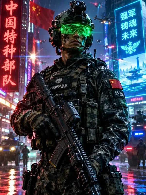 霓光兵王封面