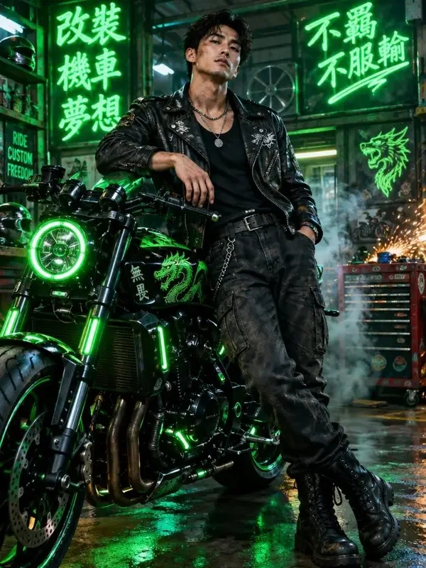 雷震子的摩托车行封面