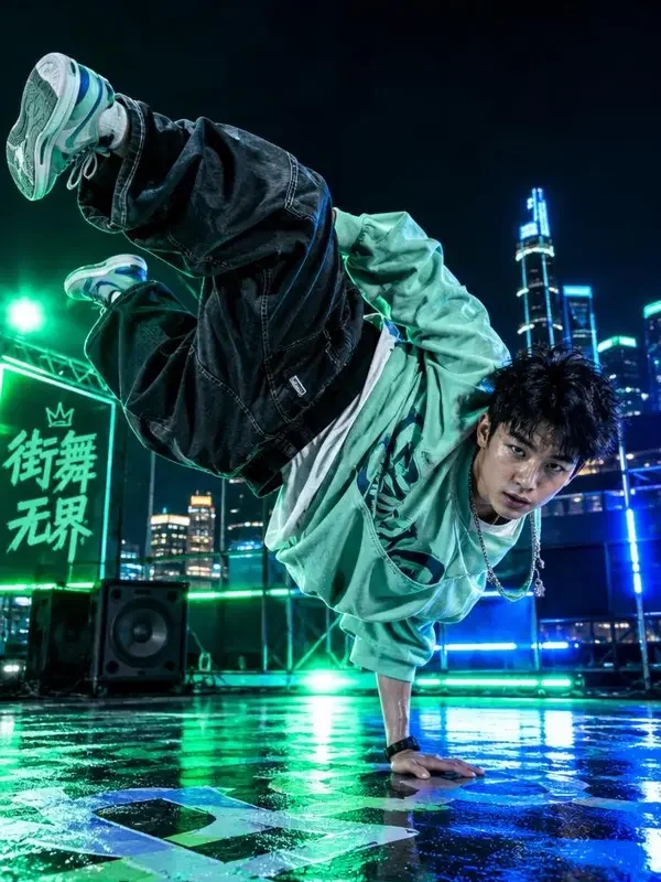 街舞少年的冠军之夜封面